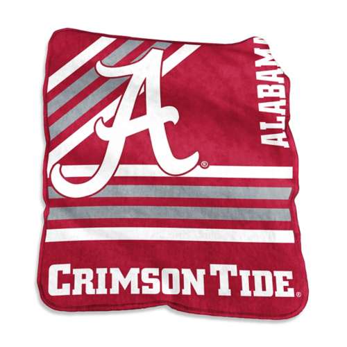 Logo Brands Alabama Crimson Tide Raschel Throw