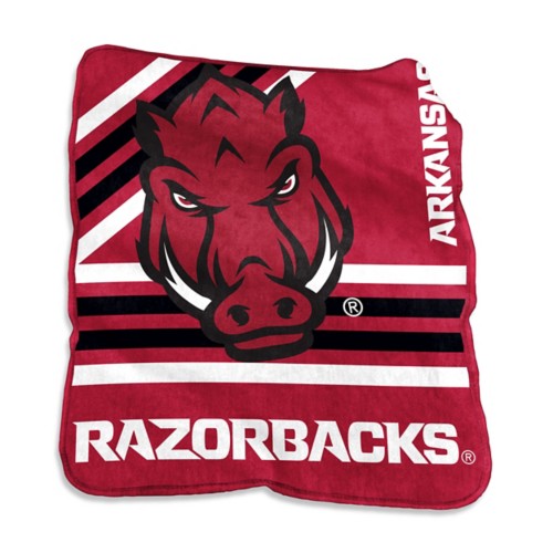 Logo Brands Arkansas Razorbacks 50x60 Raschel Throw