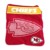 Kansas City Chiefs Large Raschel Throw Blanket 60X80 in