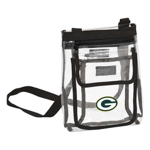 Logo Brands Green Bay Packers Crossbody Stadium Clear Bag