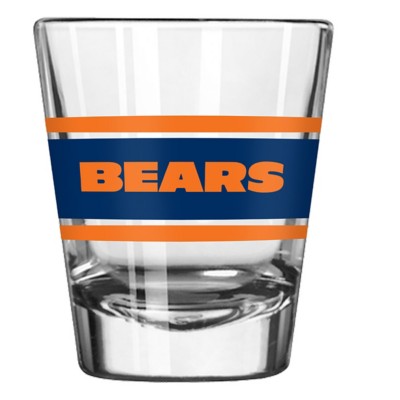 Logo Brands Chicago Bears 2oz. Stripe Shot Glass