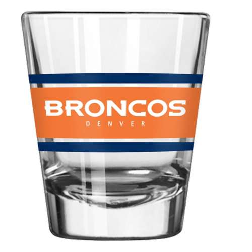 Logo Brands Denver Broncos 2oz. Stripe Shot Glass