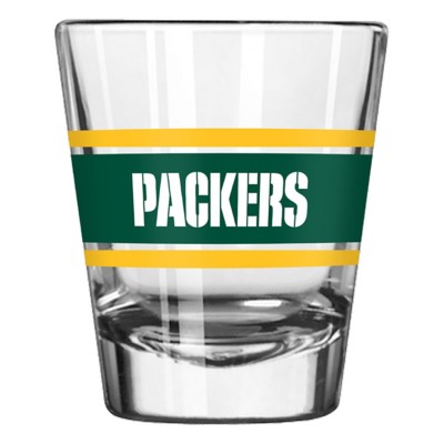 Logo Brands Green Bay Packers 2oz. Stripe Shot Glass