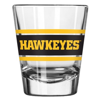 Logo Brands Iowa Hawkeyes 2oz. Stripe Shot Glass