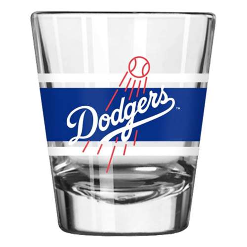 Logo Brands Los Angeles Dodgers 2oz Stripe Shot Glass