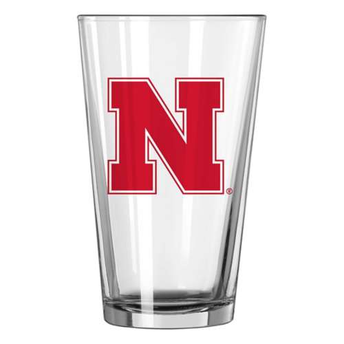 Logo Brands Nebraska Cornhuskers 16oz. Gameday Glass