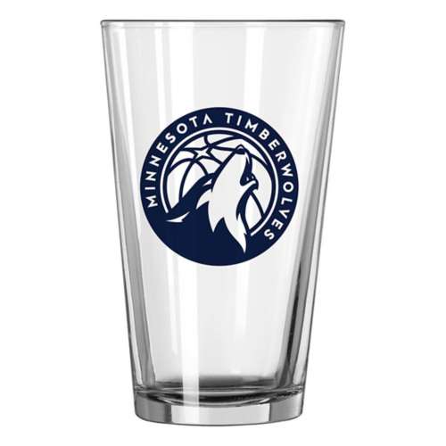 Logo Brands Minnesota Timberwolves 16oz Gameday Pint Glass