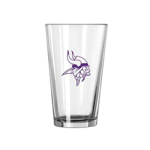 Logo Brands Minnesota Vikings Gameday 16oz Glass