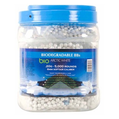 Soft Air Biodegradeable Airsoft BB's 5000 ct
