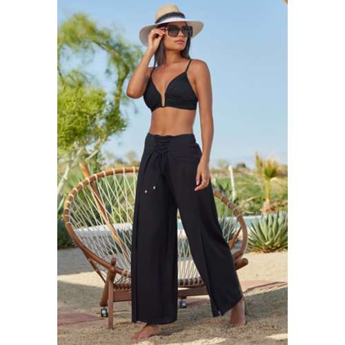 Women's Becca Ponza Lace Up Pant Swim Cover Up