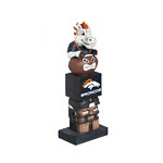 Evergreen Denver Broncos Tiki Totem 16" Garden Statue - Thumbnail 1 of 2