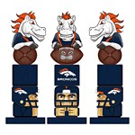Evergreen Denver Broncos Tiki Totem 16" Garden Statue - Thumbnail 2 of 2
