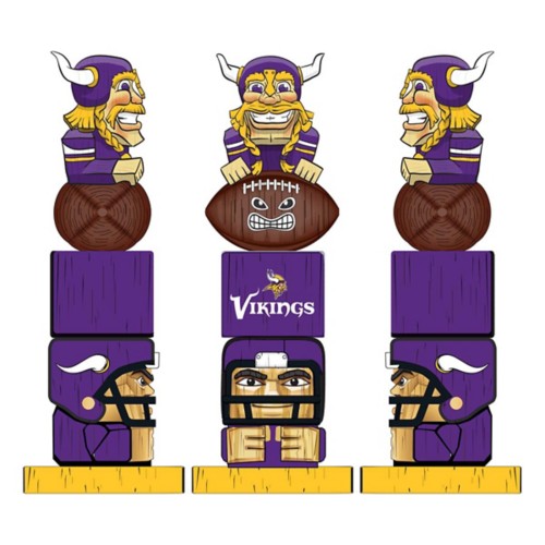 Evergreen Enterprises Minnesota Vikings Tiki Totem 16