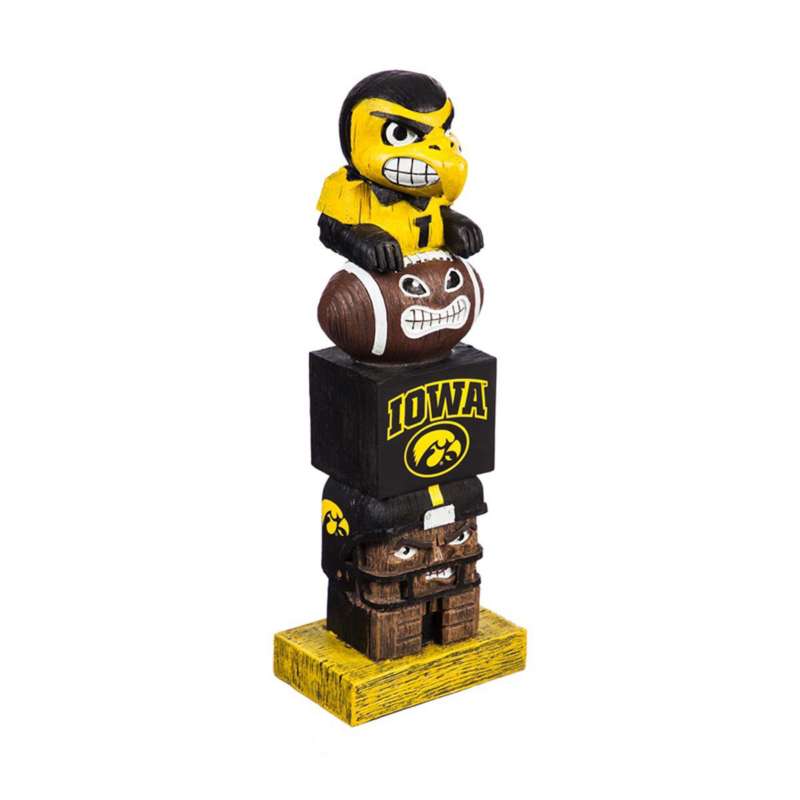 Evergreen Iowa Hawkeyes Tiki Totem Garden Statue | SCHEELS.com