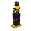 Evergreen Iowa Hawkeyes Tiki Totem 16" Garden Statue
