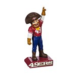 Evergreen San Francisco 49ers Mascot 12" Garden Statue - Thumbnail 1 of 2