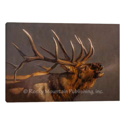 Rocky Mountain Publishing The Summoner Elk Canvas