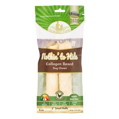 Nothin' to Hide Small Roll 5" Chicken 2 Pack Dog Chew
