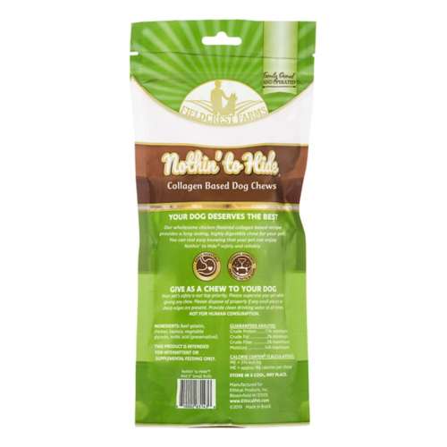 Nothin' to Hide Small Roll 5" Chicken 2 Pack Dog Chew