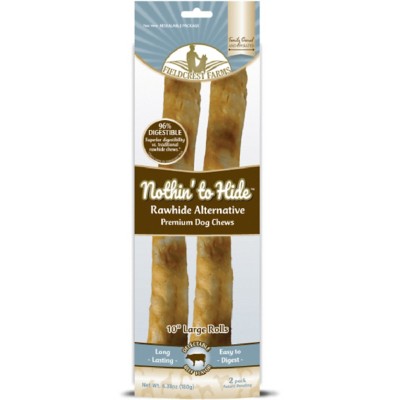 Nothin' To Hide Beef Roll Rawhide Alternative Dog Chew