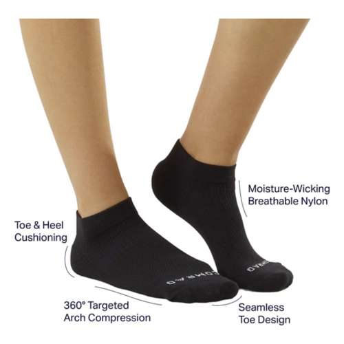 Adult Comrad Solid Compression Ankle Socks