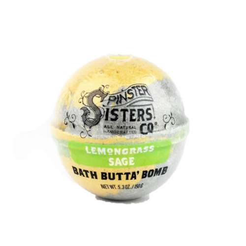 Spinster Sisters Co Fizzer Bath Butta Bomb Lemongrass