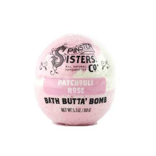 Spinster Sisters Co Fizzer Bath Butta Bomb Patchouli Rose