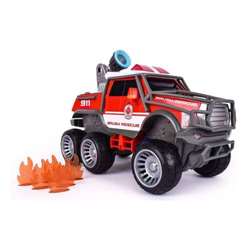 Toy fire truck that cheap shoots water