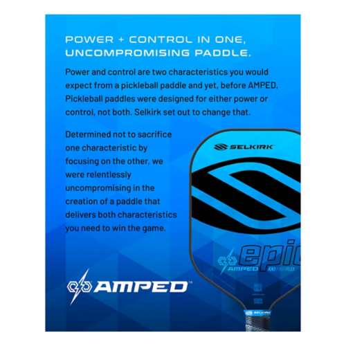 Selkirk AMPED Lightweight Pickleball Paddle - Epic