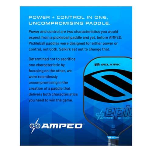 Selkirk Amped Epic Lightweight Pickleball Paddle