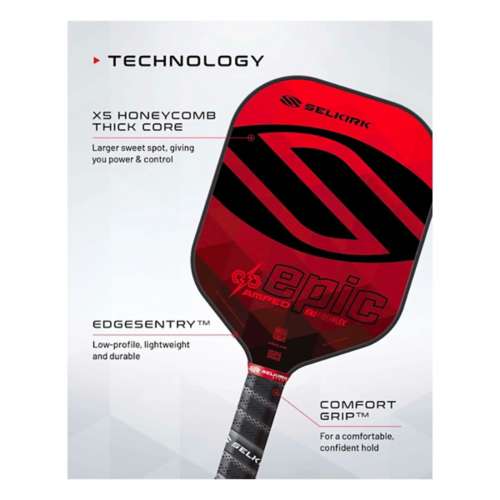 Selkirk Amped Epic Lightweight Pickleball Paddle