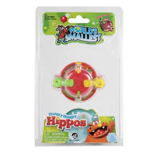 Super Impulse World's Smallest Hungry Hungry Hippos Game