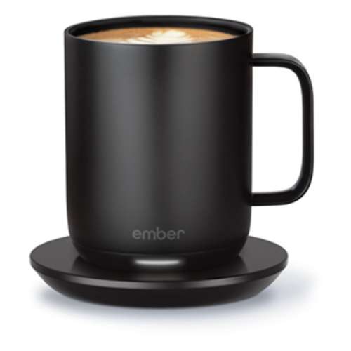 New Ember 2 10 oz Black Temperature Control Smart Heated Mug 1.5