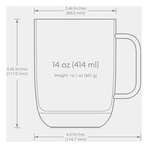 Ember Heated 14oz Smart Coffee Mug 2