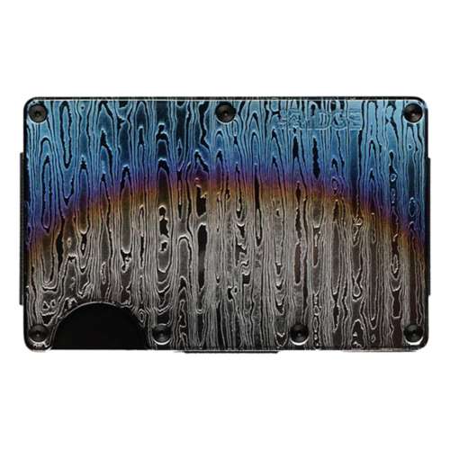 Ridge Burnt Damascus Wallet