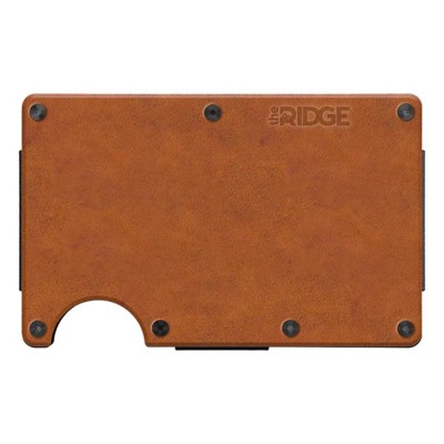 Ridge Leather Cash Strap Wallet
