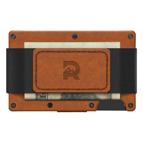 Ridge Leather Cash Strap Wallet