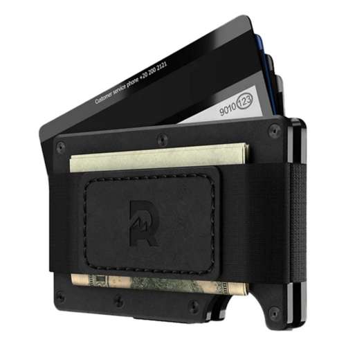 Ridge Leather Cash Strap Wallet