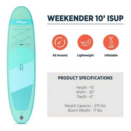 Retrospec Weekender 10' Inflatable SUP Board Kit