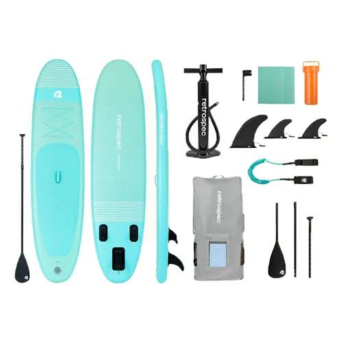 Retrospec 2021 Weekender 10' Inflatable Stand Up Paddle Board Board Kit