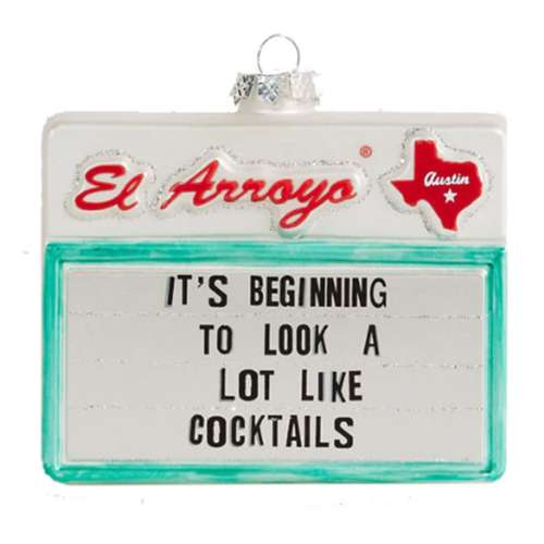 El Arroyo Cocktails Ornament
