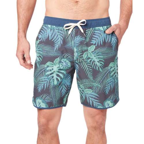 Fair Harbor Bayberry Trunk - Blue Waves - Line In The Sand Swim