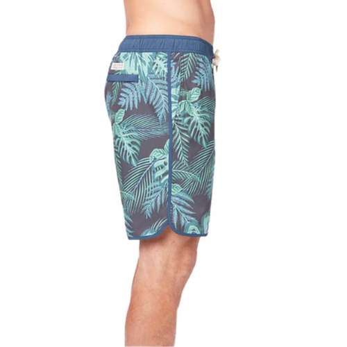 Fair Harbor Swim Trunks Shorts Mens Large Blue Stripe Lined