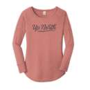 Women's Up North Trading Company Up North Script Long Sleeve T-Shirt