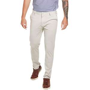 Linksoul Pants Mens 36S Golf Lightweight Beige 5 Pocket Button Fly Straight  Leg