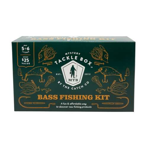 Catch Co Mystery Tackle Box PRO Bass Fishing Sticker Big Fish NEW