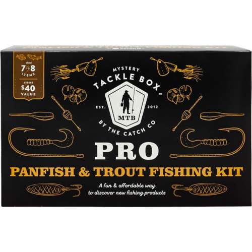 Catch Co Mystery Tackle Box Panfish & Trout Fishing Kit : Buy