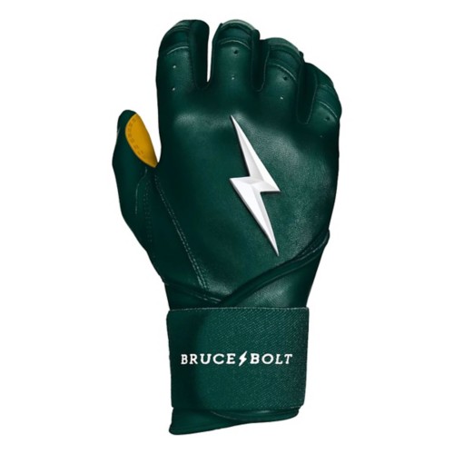 Adult Bruce Bolt Long Cuff Baseball Batting Gloves - Primary Image