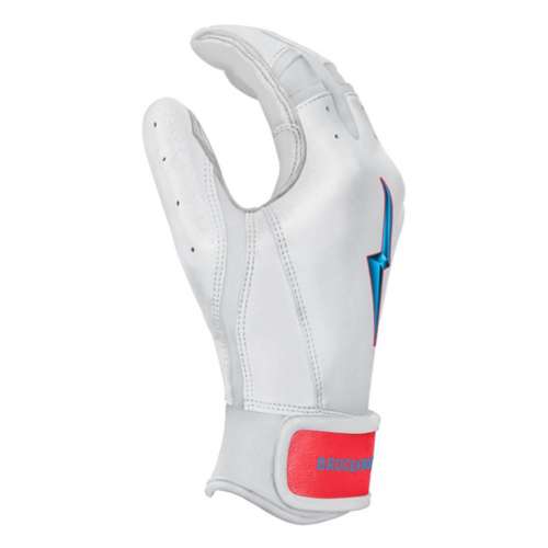 Adult Bruce Bolt Premium Pro Brinson Series Short Cuff Baseball Batting Gloves