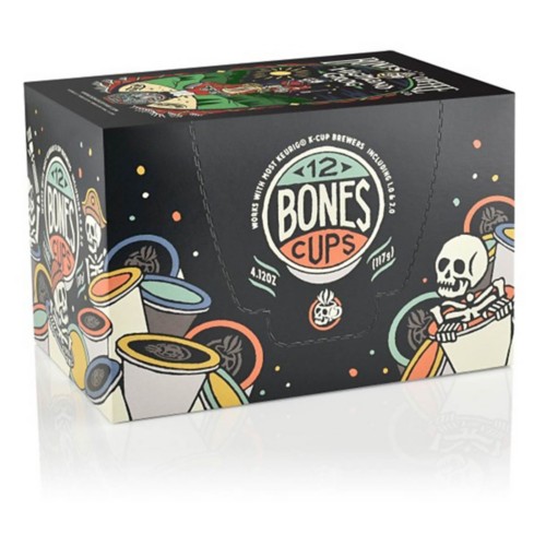 Bones Coffee Co. Highland Grog Cups - 12 Count Coffee